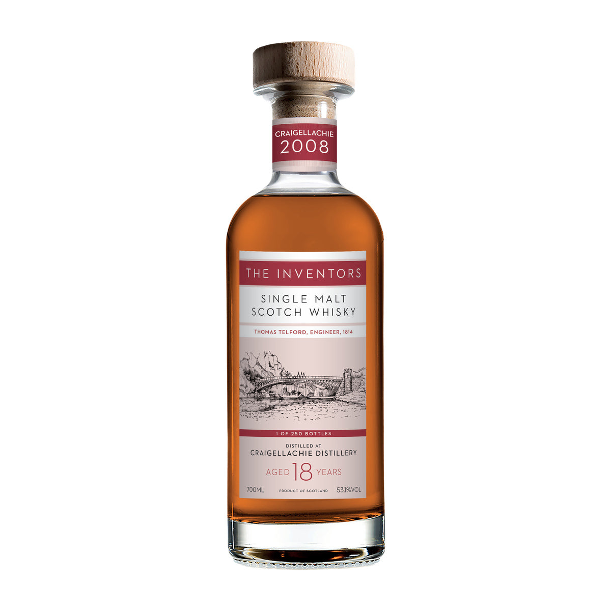 Craigellachie 2008 18 Year Old Single Malt Scotch Whisky bottle