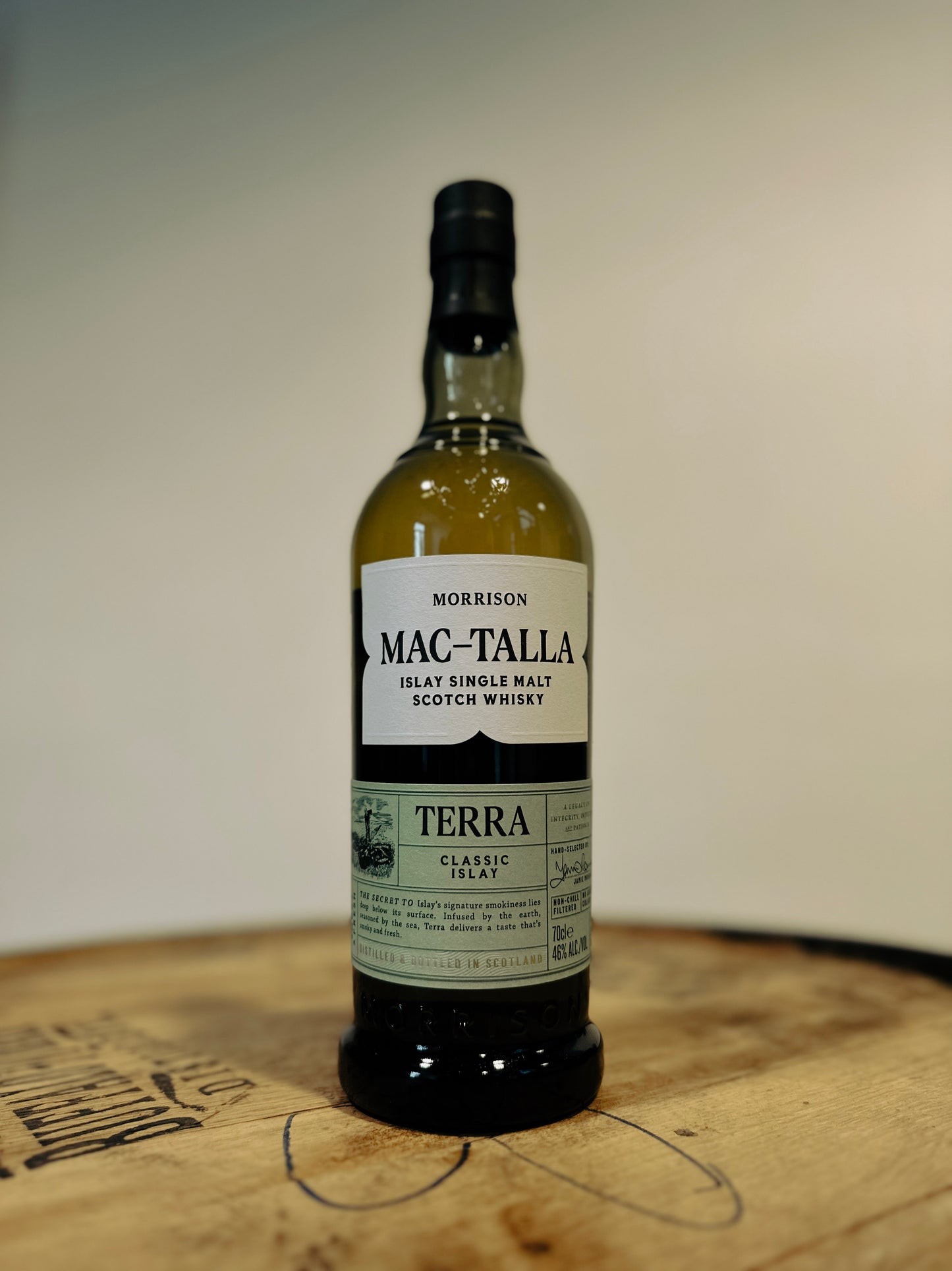 Mac-talla 'terra' Scottish Whisky